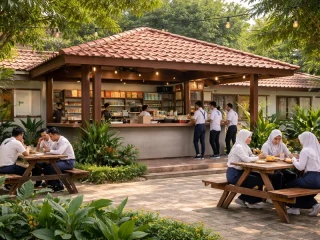 Kantin Sehat & Area Istirahat